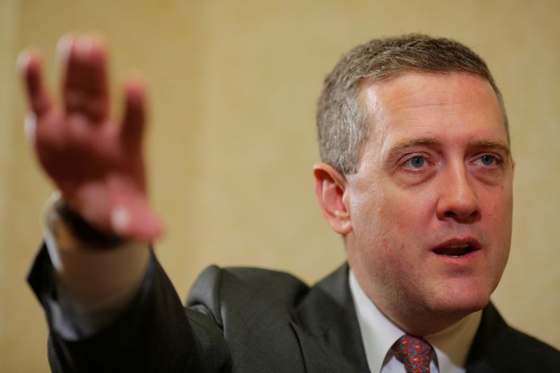 &copy; Reuters. FILE PHOTO: James Bullard, president of the St. Louis Federal Reserve Bank, speaks during an interview with Reuters in Boston, Massachusetts on August 2, 2013. REUTERS/Brian Snyder