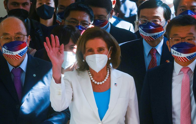 Pelosi lauds Taiwan, says China's fury cannot stop visits by world leaders