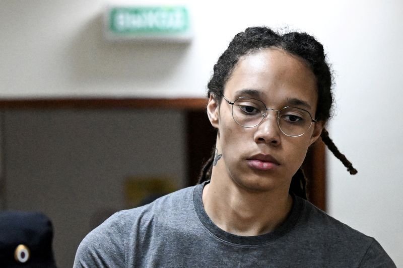 Russian prosecutor says Griner guilty of the drugs charges against her