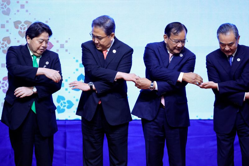 &copy; Reuters. Encontro de chanceleres de países da Asean em Phnom Penh, Cambodia
04/08/2022
REUTERS/Soe Zeya Tun