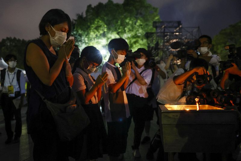 Hiroshima prays for peace, fears new arms race on atomic bombing anniversary