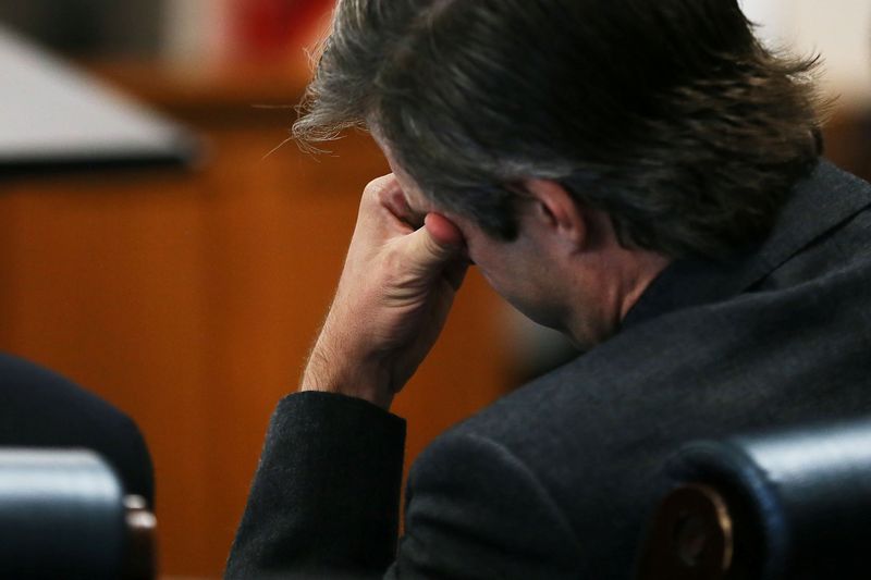 &copy; Reuters. Andino Reynal, lawyer for Alex Jones attends closing arguments, at the Travis County Courthouse in Austin, Texas, U.S. August 5, 2022.  Jurors were asked to assess punitive damages against InfoWars host Alex Jones after awarding $4.1 million in actual dam