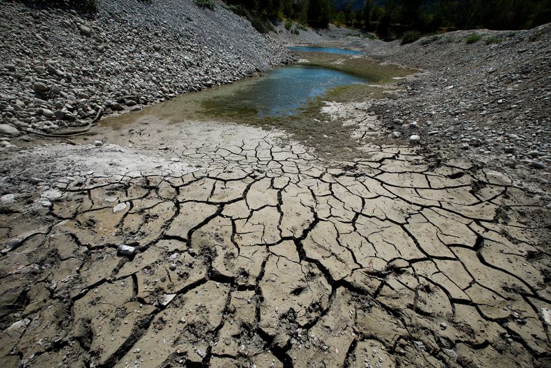 &copy; Reuters. La France se prépare à une quatrième vague de chaleur, alors qu'elle connaît une sécheresse historique, de nombreuses communes faisant notamment face à des pénuries d'eau potable. /Photo prise le 5 août 2022/REUTERS/Eric Gaillard