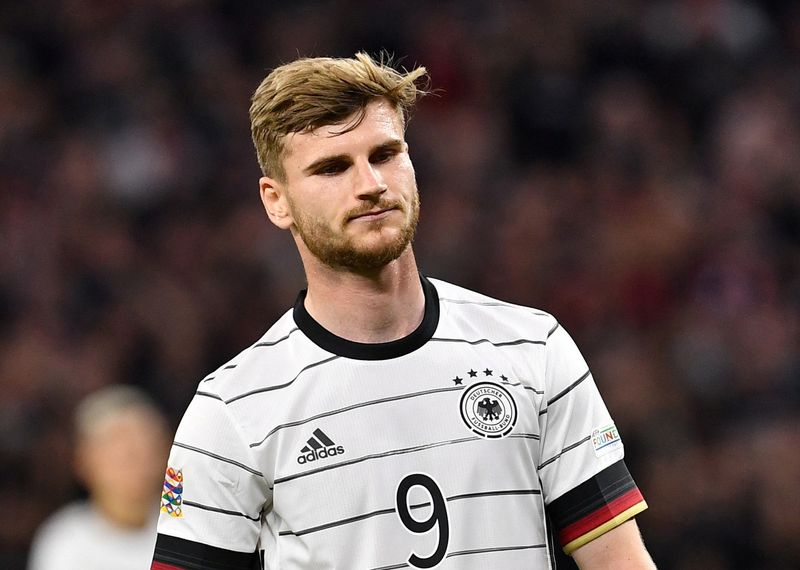 &copy; Reuters. تيمو فيرنر لاعب منتخب ألمانيا لكرة القدم - صورة من أرشيف رويترز. 