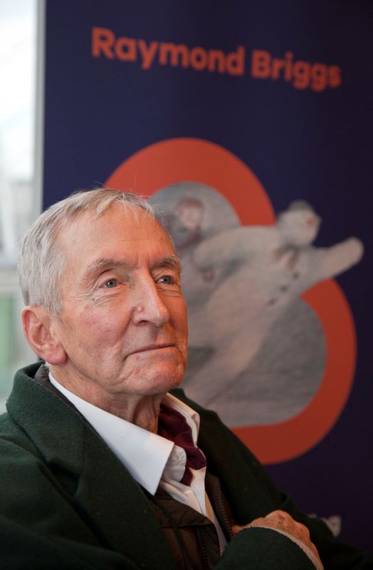 &copy; Reuters. Autor Raymond Briggs durante participação em feira literária em Londres
09/02/2017
David Sandison/Handout via REUTERS