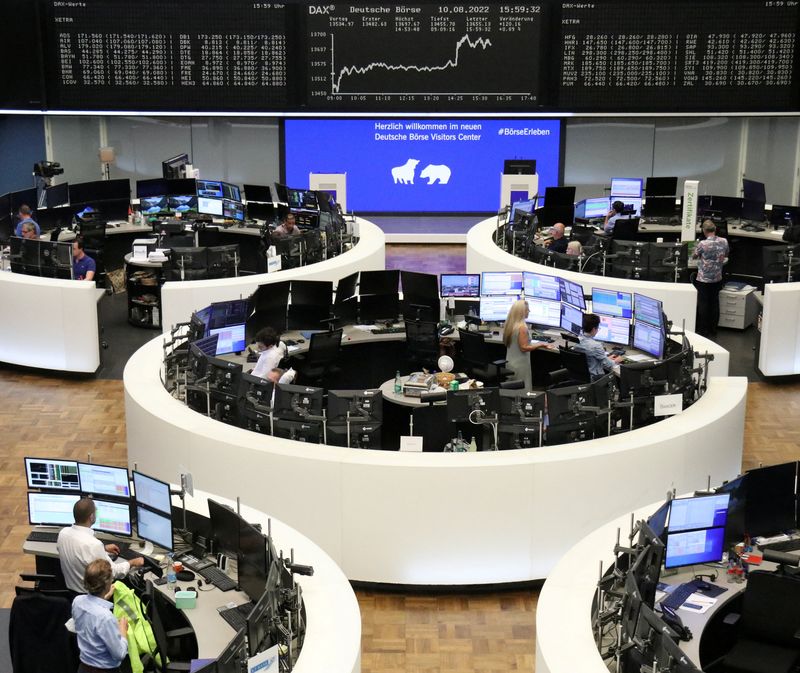 European shares tick higher; Aegon shines on forecast raise