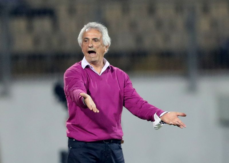 &copy; Reuters. Vahid Halilhodzic durante partida entre Marrocos e Malauí pela Copa Africana de Nações
25/01/2022 REUTERS/Mohamed Abd El Ghany