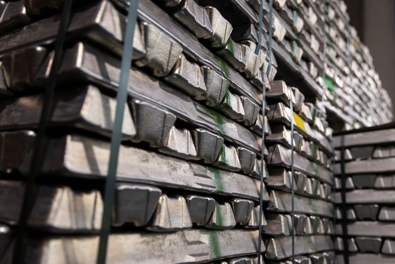 &copy; Reuters. Aluminium blocks are seen in Wagner Automotiv industry in Gradacac, Bosnia and Herzegovina February 8, 2022. REUTERS/Dado Ruvic/Illustration