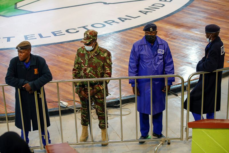 Senior election officials disown the results of Kenya's presidential election