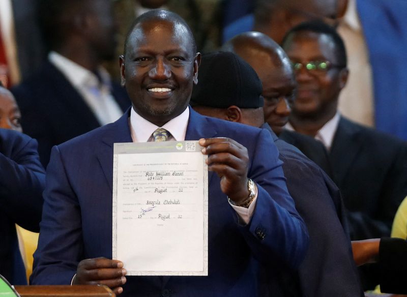 Kenya's Ruto: From village chicken seller to president