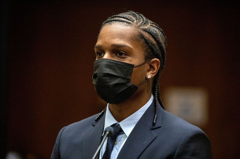 Rapper A$AP Rocky pleads not guilty to assault with firearm charges