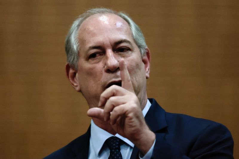 &copy; Reuters. Ciro Gomes durante encontro com comunidade científica em Brasília
29/07/2022 REUTERS/Ueslei Marcelino