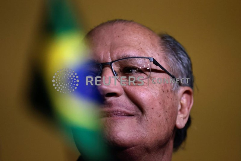 &copy; Reuters. Ex-governador Geraldo Alckmin, candidato a vice do ex-presidente Luiz Inácio Lula da Silva
29/07/2022
REUTERS/Ueslei Marcelino