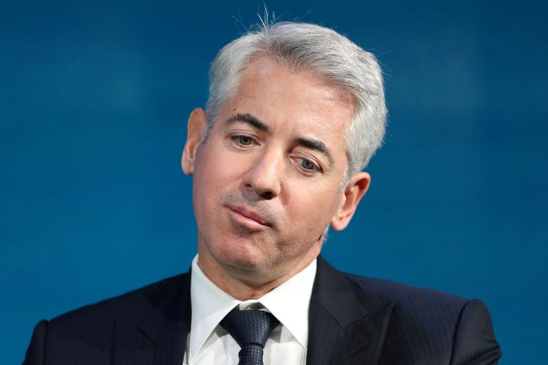 &copy; Reuters. FILE PHOTO: Bill Ackman, CEO of Pershing Square Capital, speaks at the Wall Street Journal Digital Conference in Laguna Beach, California, U.S., October 17, 2017. REUTERS/Mike Blake
