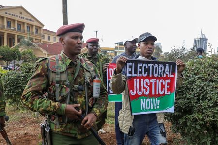 Kenya's Odinga to challenge presidential poll result in court today -lawyer By Reuters