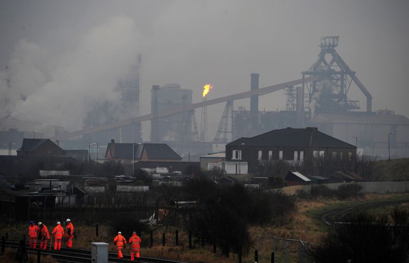 &copy; Reuters. FILE PHOTO: Corus steelworks is seen at Teesside, northern England January 26, 2009.   REUTERS/Nigel Roddis/File Photo
