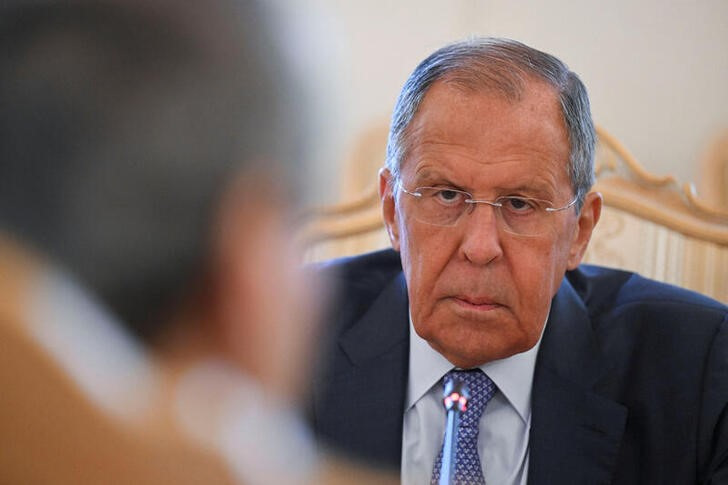 &copy; Reuters. El ministro de Relaciones Exteriores ruso, Sergei Lavrov, durante una reunión con su par sirio, Faisal Mekdad, en Moscú, Rusia. 23 agosto 2022. Natalia Kolesnikova/Pool vía Reuters