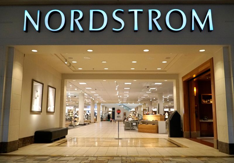 &copy; Reuters. FILE PHOTO: The Nordstrom store is pictured in Broomfield, Colorado, February 23, 2017. REUTERS/Rick Wilking