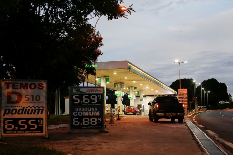 &copy; Reuters. Posto de gasolina da Petrobras em Brasília
24/08/2022
REUTERS/Adriano Machado