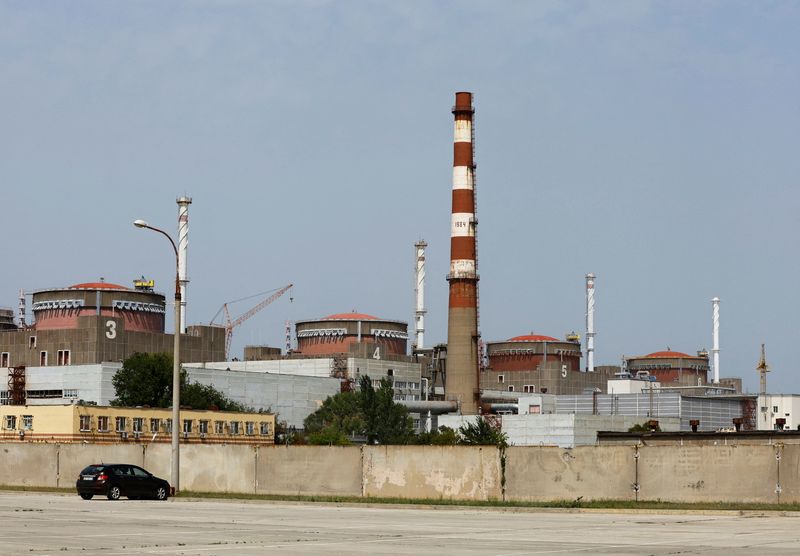 &copy; Reuters. Usina Nuclear de Zaporizhzhia 
 22/8/2022   REUTERS/Alexander Ermochenko