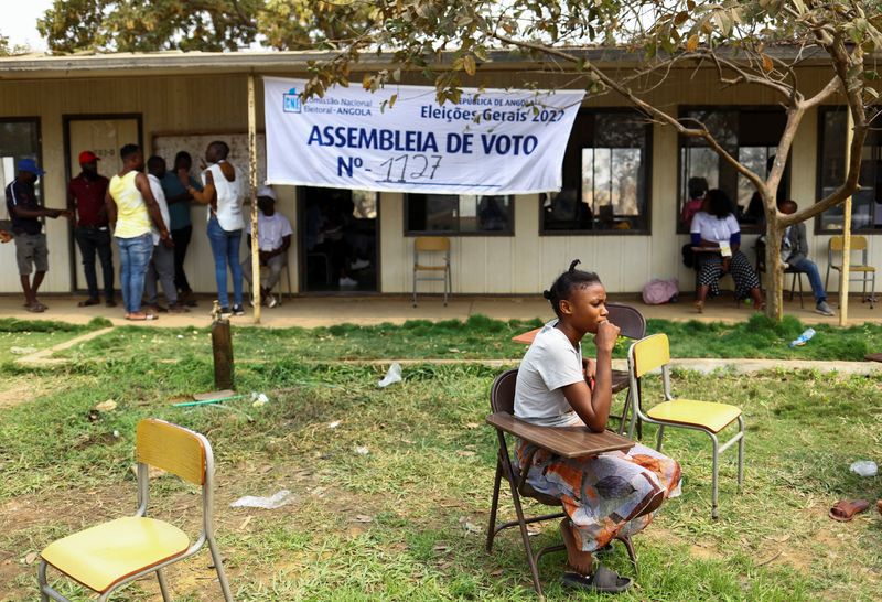 Angola's ruling party leads with 86% of votes counted - electoral commission