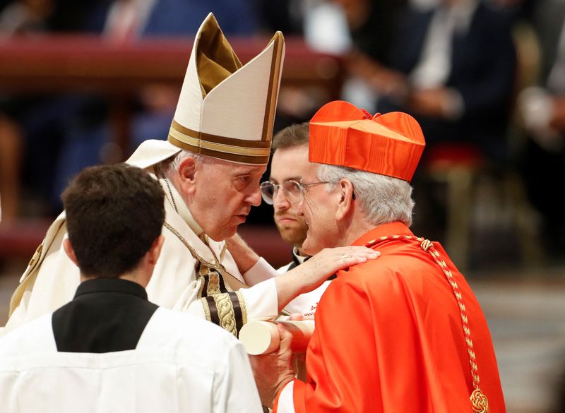 With new cardinals, pope puts stamp on Church future