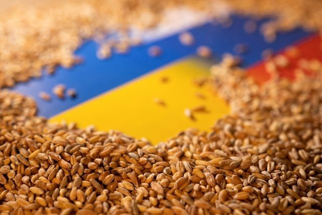 &copy; Reuters. ウクライナのソルスキー農業政策・食料相は２９日、黒海を通した輸出再開を受け、ウクライナの農産品輸出は１０月には６００万─６５０万トンと、７月と比べて倍増するとの見方を示し