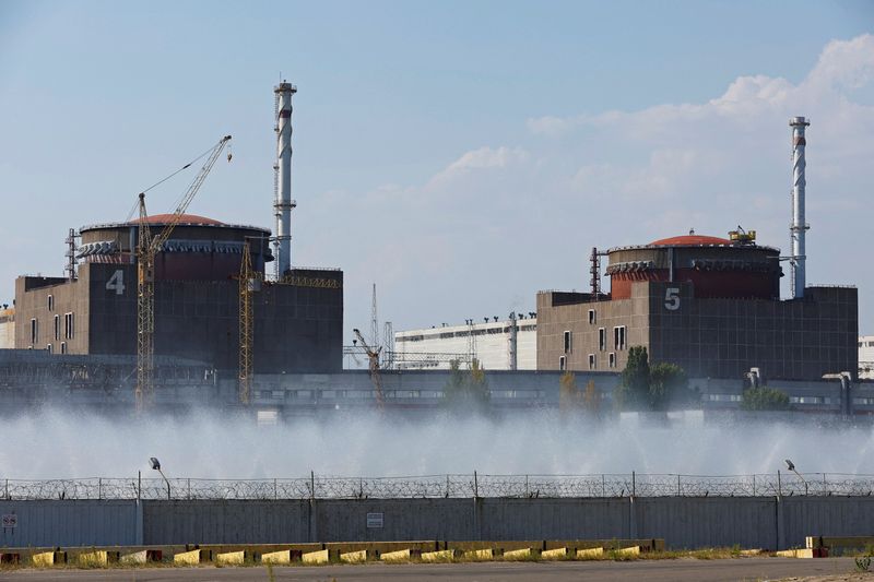 &copy; Reuters. Usina Nuclear de Zaporizhzhia 
 30/8/2022   REUTERS/Alexander Ermochenko