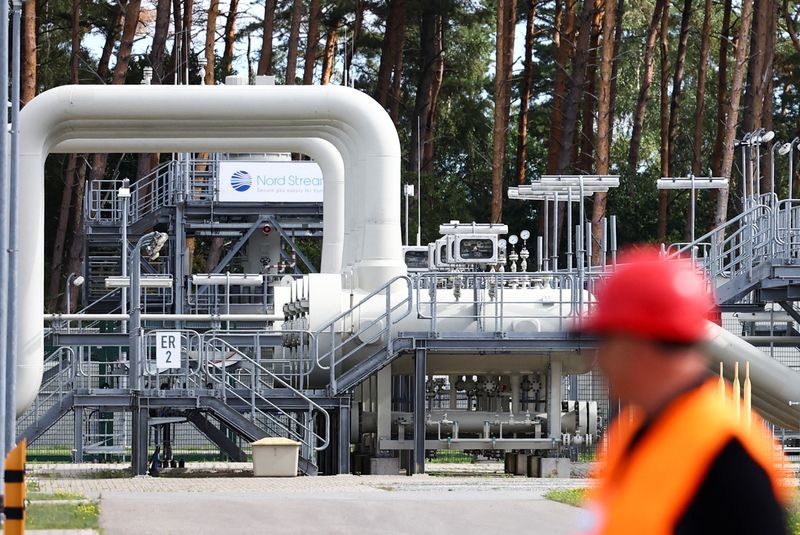 &copy; Reuters. Instalações do gasoduto Nord Stream 1 
30/08/2022
REUTERS/Lisi Niesner