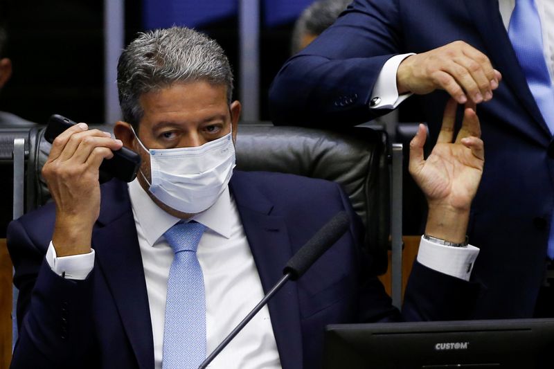 © Reuters. Presidente da Câmara dos Deputados, Arthur Lira, em Brasília
31/08/2022
REUTERS/Adriano Machado