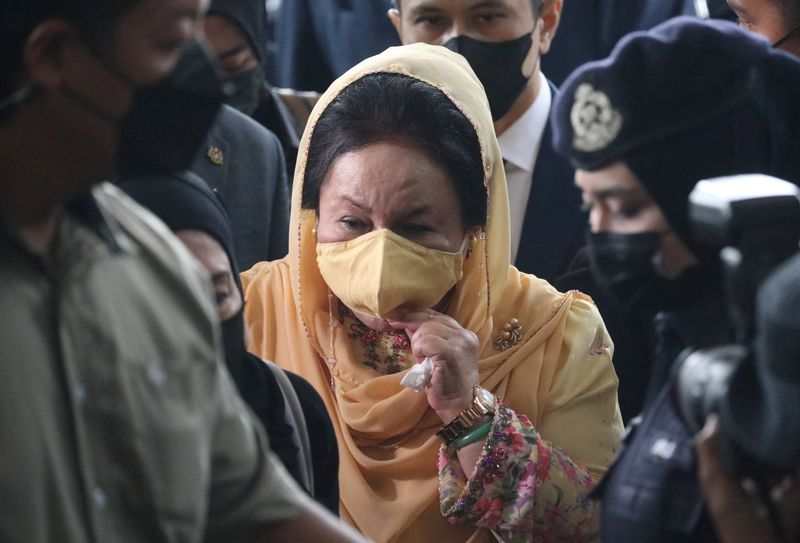 Malaysian court finds former first lady Rosmah guilty of bribery