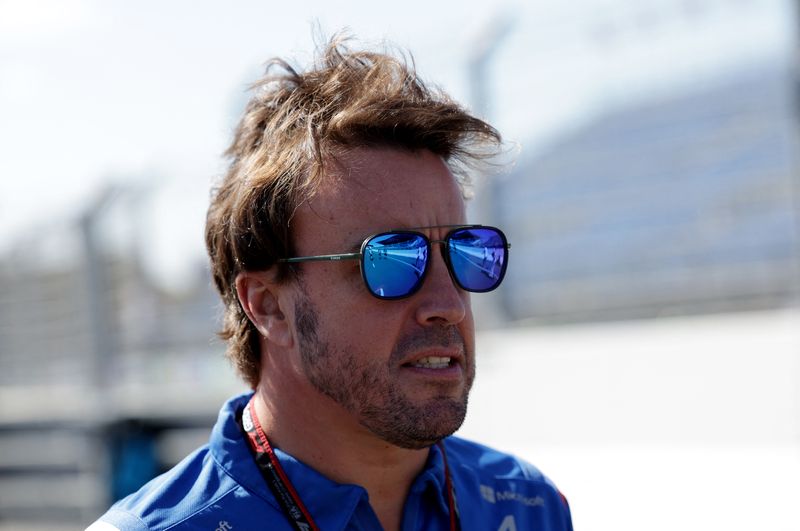 &copy; Reuters. Sep 1, 2022 
Foto del jueves del piloto de Alpine Fernando Alonso antes del GP de los Países Bajos de la F1 
REUTERS/Piroschka Van De Wouw/ 
