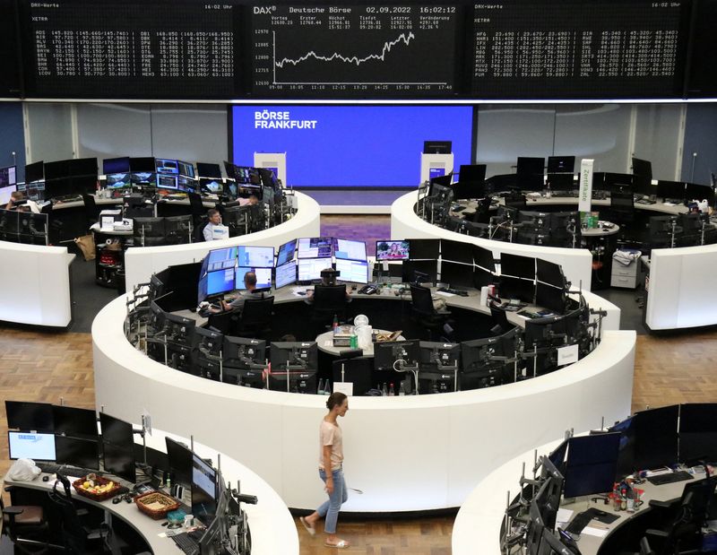 &copy; Reuters. Salão da Bolsa de Valores de Frankfurt
02/09/2022
REUTERS