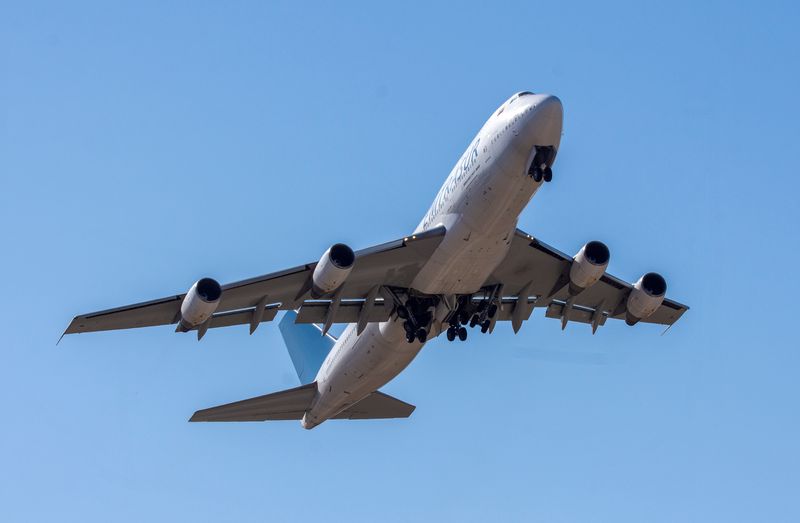 &copy; Reuters. طائرة من طراز بوينج 747 - صورة من أرشيف رويترز. محظور إعادة بيع الصورة أو وضعها في أرشيف.