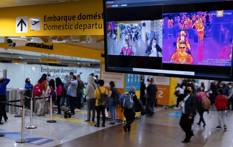 &copy; Reuters. Aeroporto Internacional de Guarulhos, SP
12/01/2022
REUTERS/Roosevelt Cassio