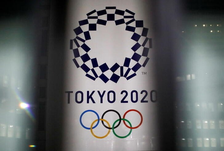 &copy; Reuters. 　９月７日、パーク２４は、「東京地方検察庁による捜査に協力していることは事実」とのコメントを発表した。写真は東京五輪のロゴ。２０２１年１月に都内で撮影（２０２２年　ロイタ