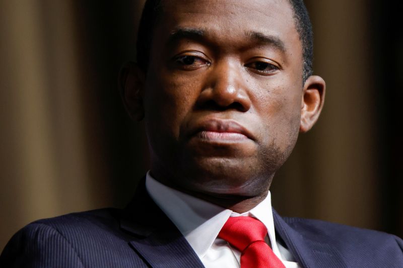 &copy; Reuters. U.S. Deputy Treasury Secretary Wally Adeyemo attends the National Action Network National Convention in New York, U.S., April 8, 2022. REUTERS/Eduardo Munoz