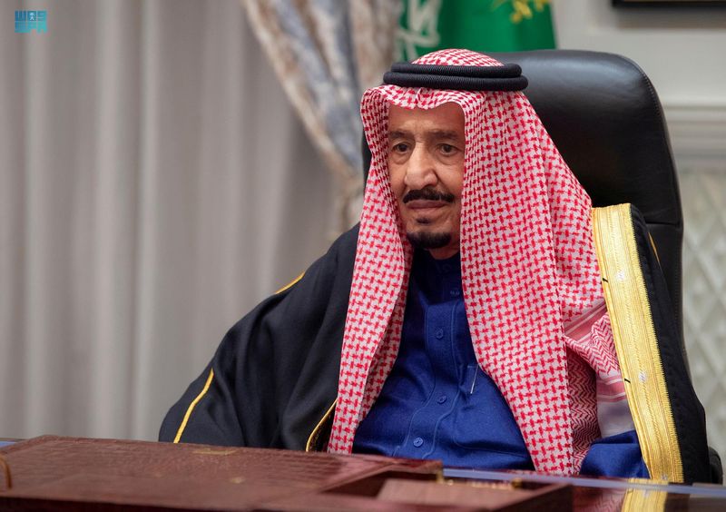 © Reuters. العاهل السعودي الملك سلمان بن عبد العزيز في صورة من أرشيف رويترز