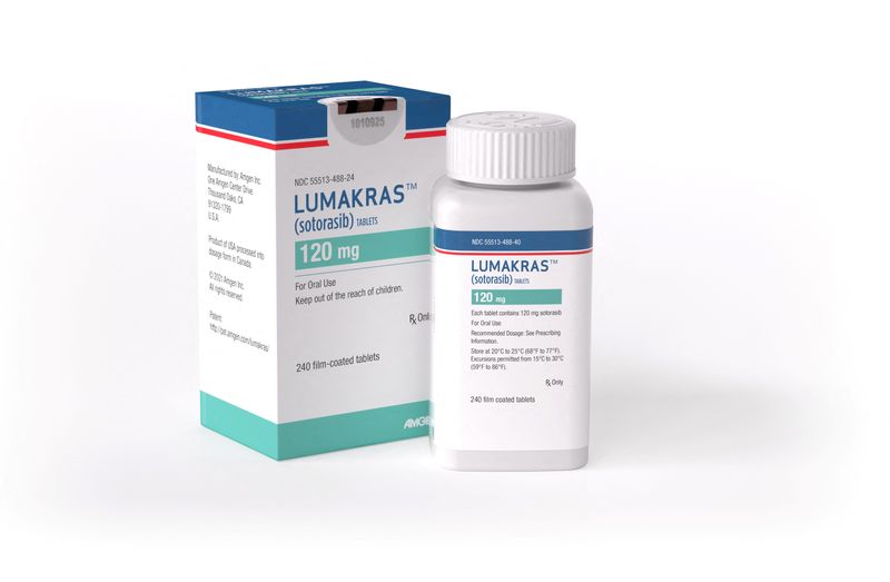 Amgen says Lumakras cuts risk of lung cancer progression by 34%