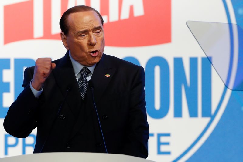 &copy; Reuters. Berlusconi em Roma
 9/4/2022   REUTERS/Remo Casilli