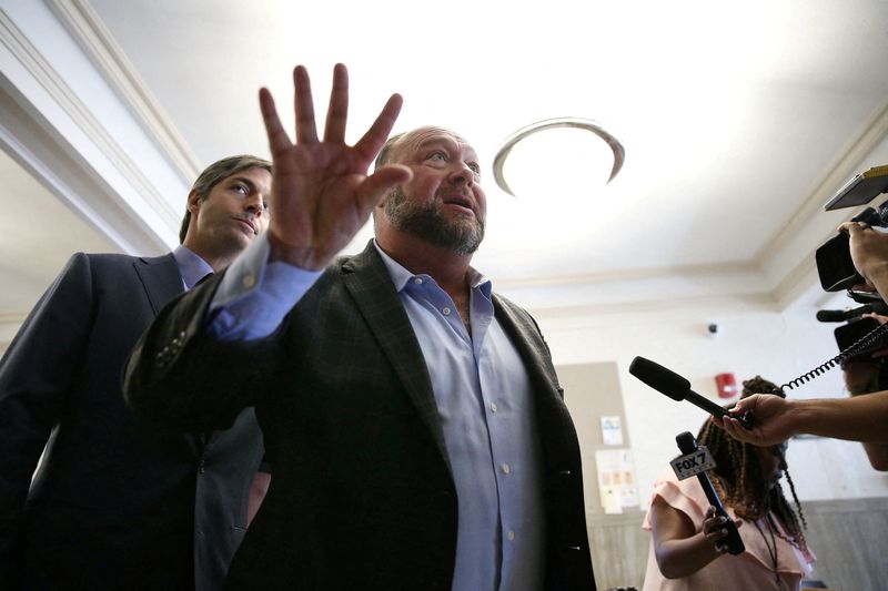 Alex Jones' lies about Sandy Hook driven by profits, victims' lawyer says at trial