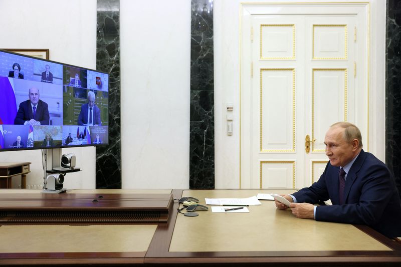 &copy; Reuters. Vladimir Putin durante reunião em Moscou
 12/9/2022   Sputnik/Gavriil Grigorov/Poll via REUTERS