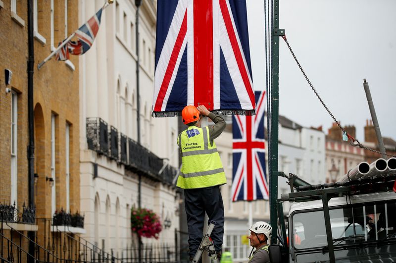 &copy; Reuters. Preparativo para funeral da rainha Elizabeth
 13/9/2022   REUTERS/Peter Nicholls