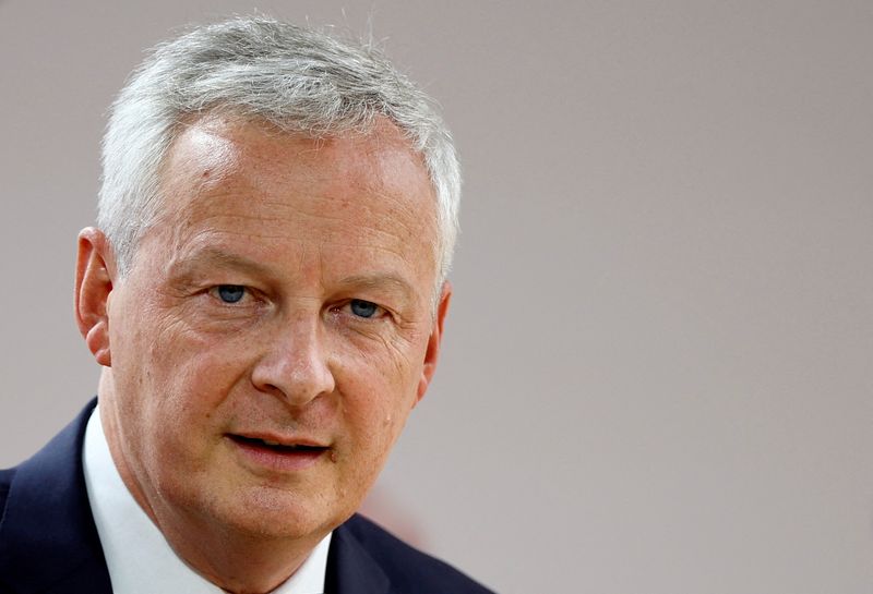 &copy; Reuters. Ministro das Finanças da França, Bruno Le Maire
30/08/2022
REUTERS/Sarah Meyssonnier