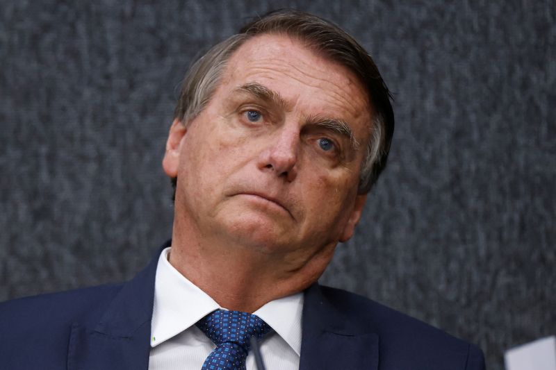 &copy; Reuters. Presidente Jair Bolsonaro em Brasília
30/08/2022
REUTERS/Adriano Machado