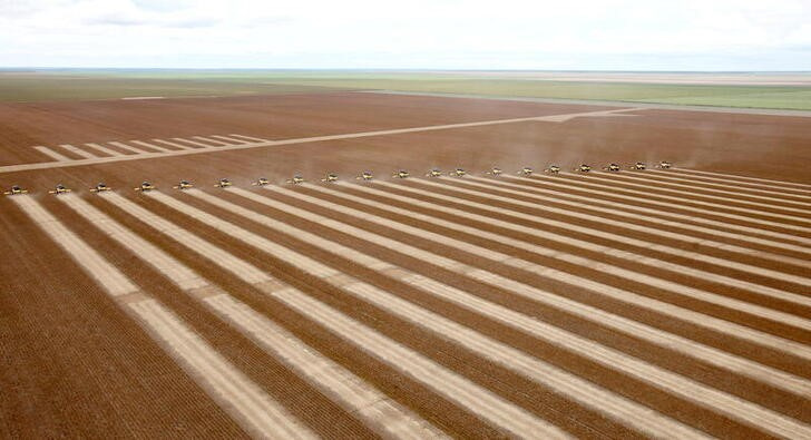 &copy; Reuters. FOTO DE ARCHIVO-Una plantación de soja en Bahía. REUTERS/Paulo Whitaker