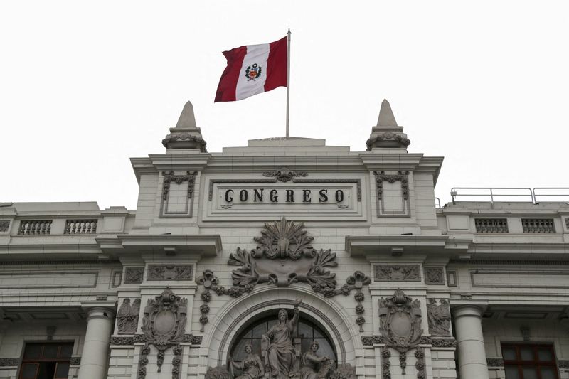 &copy; Reuters. FILE PHOTO: A view of the Congress building in Lima, Peru, September 30, 2019. REUTERS/Guadalupe Pardo