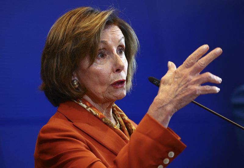 U.S. Speaker Pelosi: Ukraine war must be won, Russia held accountable