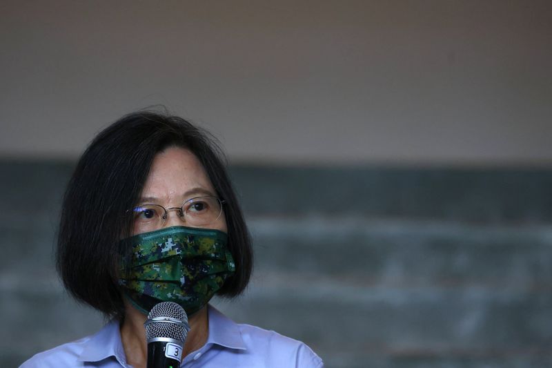 President Tsai said Taiwan is 'proud' of its efforts in helping Ukraine