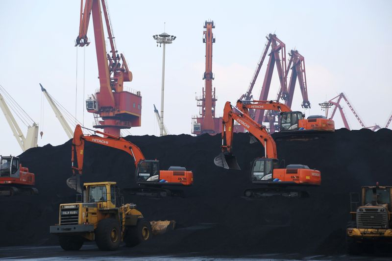 China's August coal imports from Russia and Indonesia increased due to the heat wave promoting electricity use